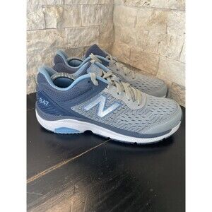 New Balance 847v4 Walking Shoes Women's Sz 10 Light Aluminum Vintage Indigo